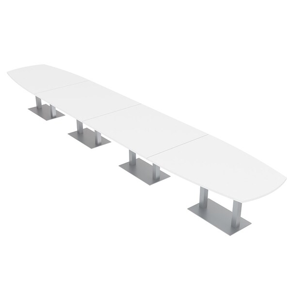 Skutchi Designs Arc Boat 45 in W, 264 in L, White - HAR-ABOT-48X264-DOU-W960