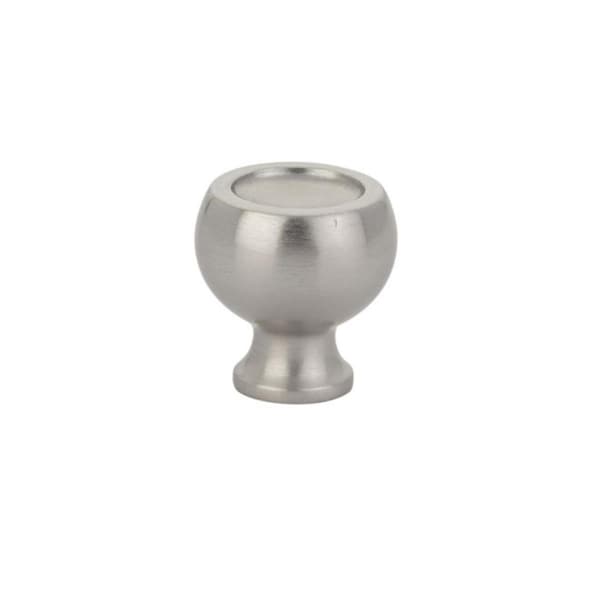 Patioplus Atomic 1.25 in. Cabinet Knob, Satin Nickel - PA1629226