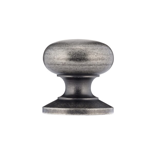Richelieu 1 1/4 in (31 mm) Pewter Traditional Brass Cabinet Knob - BP39313142