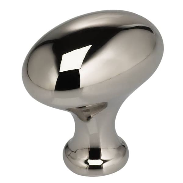 Omnia Egg Cabinet Knob Bright Nickel 1-3/16" - 9105/30.14