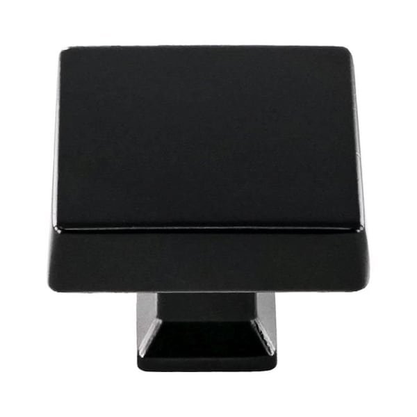 Crown 1-1/2" Colorado Cabinet Knob Matte Black Finish - CHK94727BK