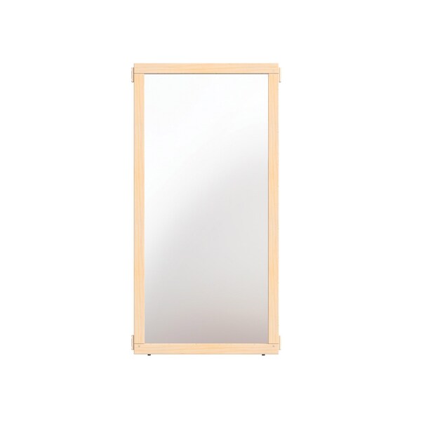 Jonti-Craft KYDZ Suite Panel, S-height, 24 in. Wide, Mirror - 1510JCSMR