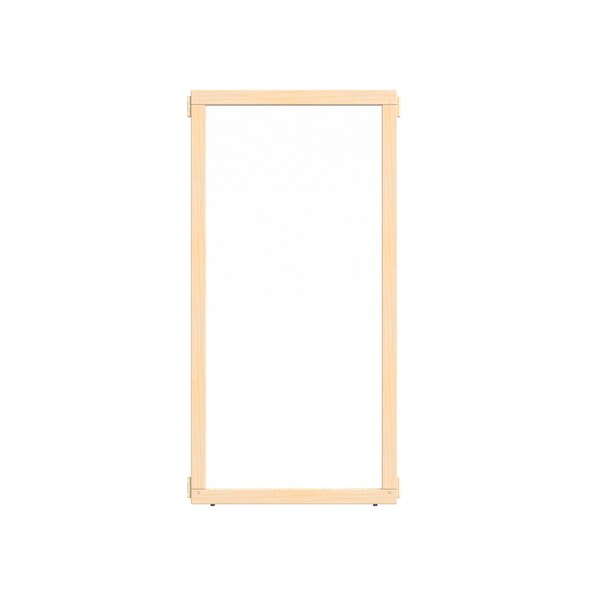 Jonti-Craft KYDZ Suite Panel, S-height, 24 in. Wide, See-Thru - 1510JCSPL