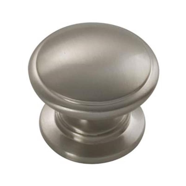 Hd Belwith 1.25 in. Knob- Stainless Steel - BWP3053 SS