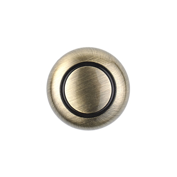 Richelieu 1 1/4 in (32 mm) Antique English Traditional Metal Cabinet Knob - BP209AE