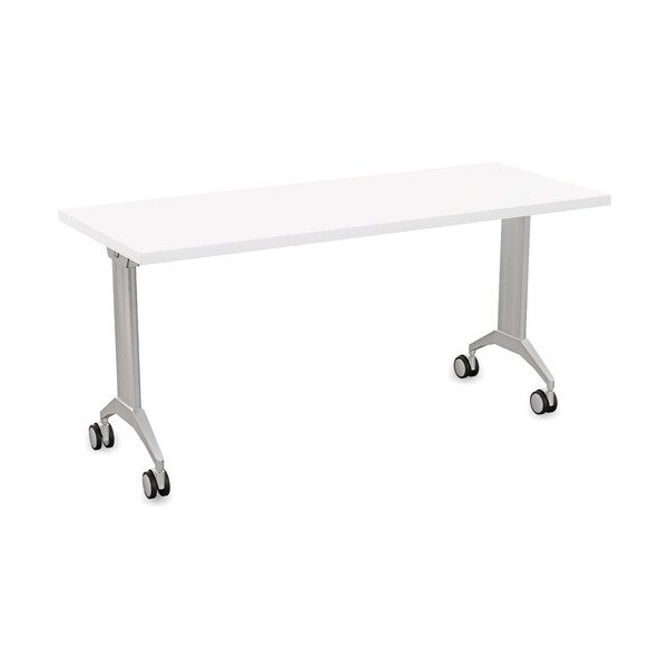 Special-T Table, Flip/Nest, 24inWx60inLx30inH, White - SCTLINK2460MSWH