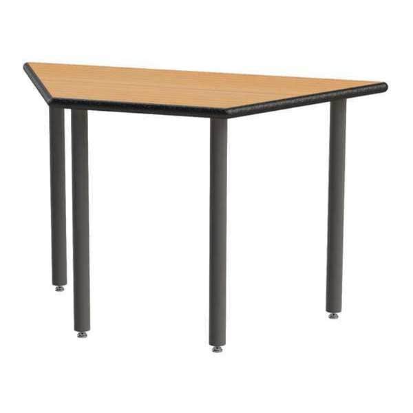 Greene Manufacturing Trapezoid table, Tub Legs, 36"Dx72"Wx28"H - SRTT-3672