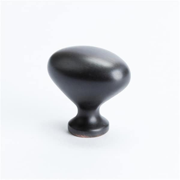 Hd Berenson 1.31 x 0.87 in. Knob- Vibrato Verona Bronze - BE7878 1VB