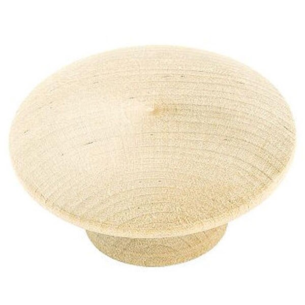 Gardencare BP814-WD 2 in. Round Knob Birch - GA773150