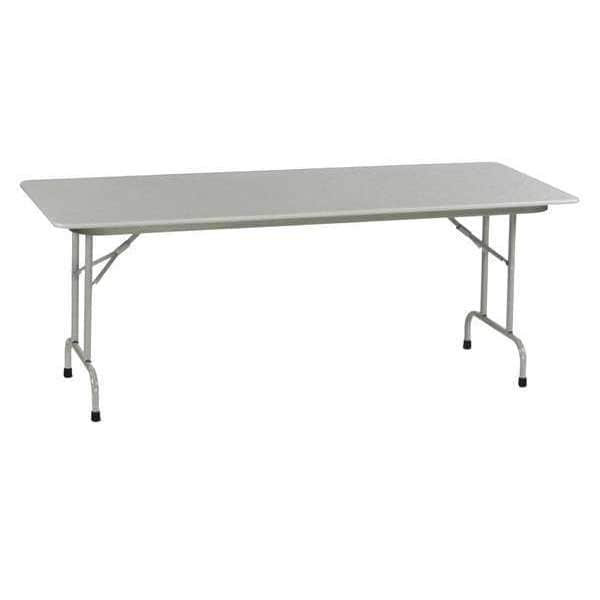 Correll Rectangle Commerical Folding Utility Table, 36" W, 96" L, 29" H, High Pressure Laminate Top - CF3696PX-07
