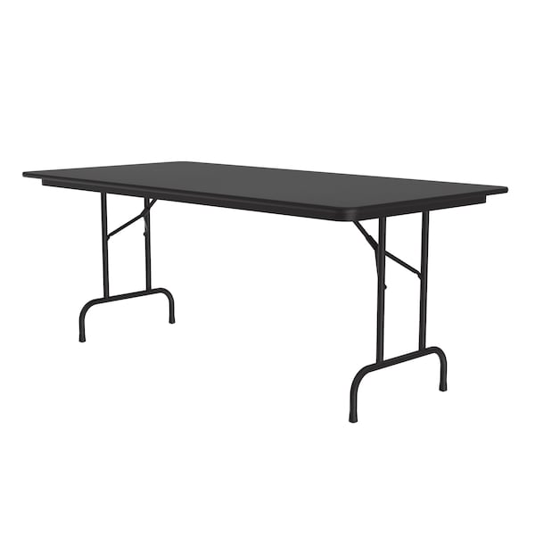 Correll Rectangle Commerical Folding Utility Table, 36" W, 96" L, 29" H, High Pressure Laminate Top - CF3696PX-07