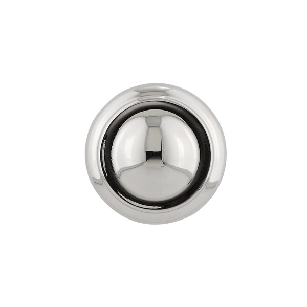 Richelieu 1 3/16 in (30 mm) Polished Nickel Traditional Metal Cabinet Knob - BP8632180