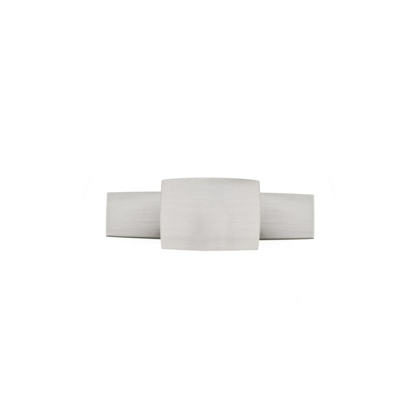Richelieu 3 17/32 in (90 mm) x 1 7/32 in (31 mm) Brushed Nickel Contemporary Cabinet Knob Backplate Abbeydale - BP224543195