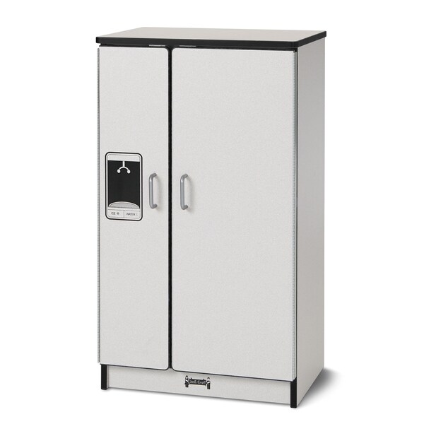 Jonti-Craft Rainbow Accents Culinary Creations Kitchen Refrigerator, Black - 2410JCWW180