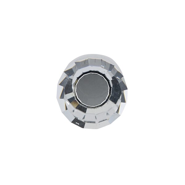 Richelieu 3/4 in (19 mm) Clear, Antique English Traditional Metal, Swarovski Crystal  Cabinet Knob - BP276AE11