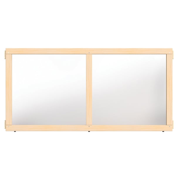 Jonti-Craft KYDZ Suite Panel, T-height, 48 in. Wide, Mirror - 1514JCTMR