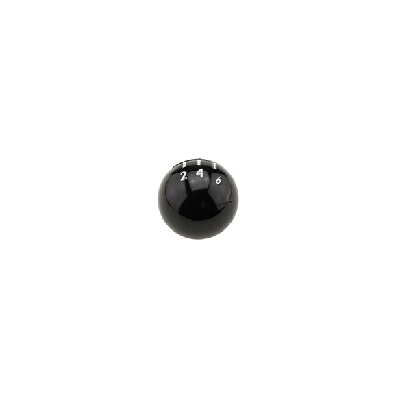 Richelieu 1 15/32 in (37 mm) Black Eclectic Cabinet Knob - BP36673790