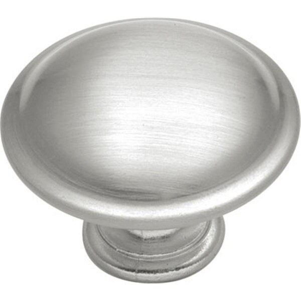 Hd Belwith Knob- 1.37 in. Satin Nickel - BWP14848 SN