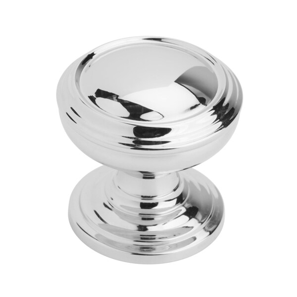 Amerock Revitalize 1-1/4 in 32 mm Diameter Polished Chrome Cabinet Knob - BP5534226