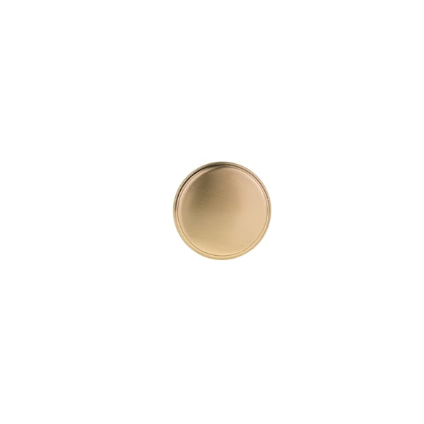 Richelieu 1 11/32 in (34 mm) Champagne Bronze Contemporary Cabinet Knob - BP872634CHBRZ