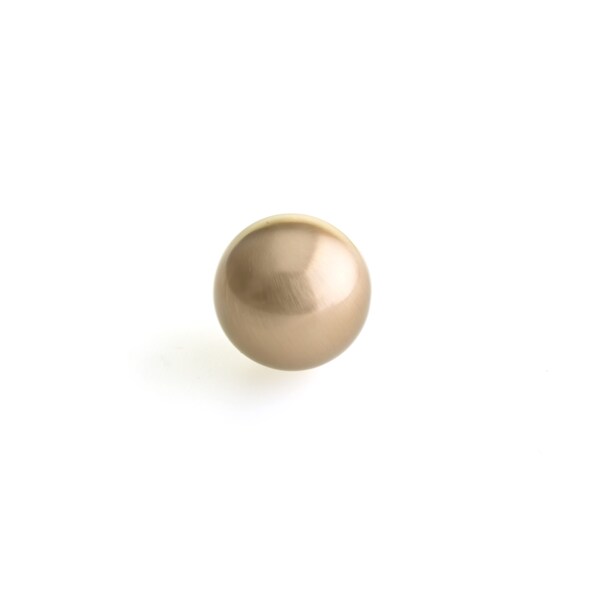Richelieu Firenze Collection 1 3/16-inch (30 mm) Champagne Bronze Traditional Round Closet Door Knob - BP878930CHBRZ