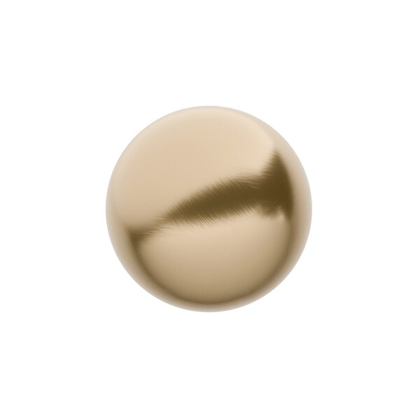 Richelieu Firenze Collection 1 3/16-inch (30 mm) Champagne Bronze Traditional Round Closet Door Knob - BP878930CHBRZ