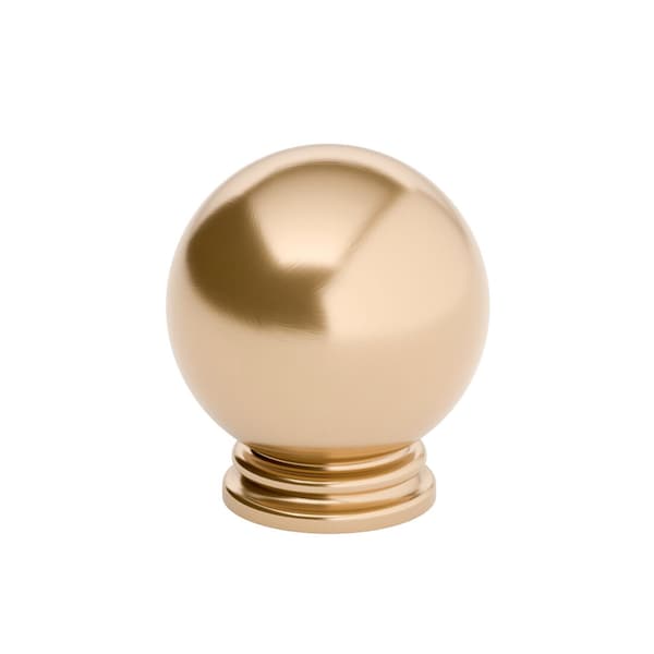 Richelieu Firenze Collection 1 3/16-inch (30 mm) Champagne Bronze Traditional Round Closet Door Knob - BP878930CHBRZ