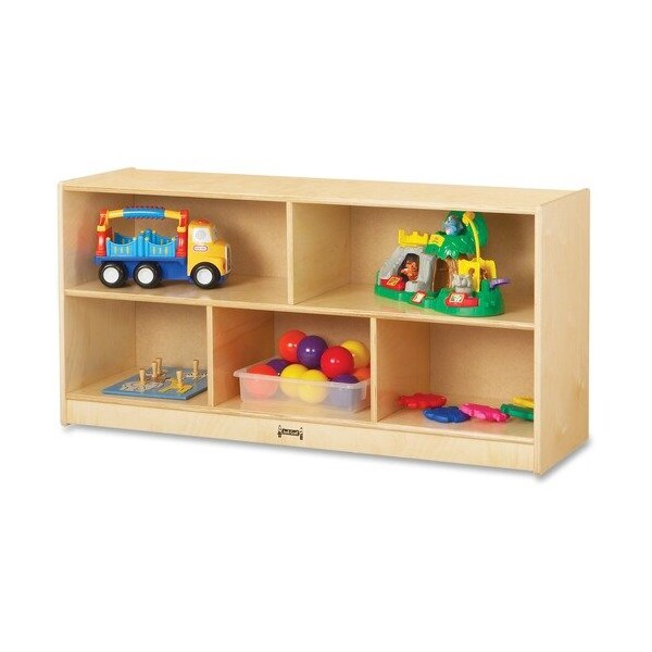 Jonti-Craft JontiCraft 0324JC, TODDLER SINGLE MOBILE STORAGE UNIT, 48W X 15D X 24.5H, WHITE - JNT0324JC