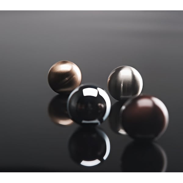 Richelieu Firenze Collection 1 9/16-inch (40 mm) Champagne Bronze Traditional Round Closet Door Knob - BP878940CHBRZ