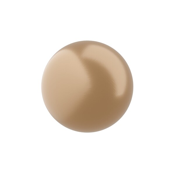 Richelieu Firenze Collection 1 9/16-inch (40 mm) Champagne Bronze Traditional Round Closet Door Knob - BP878940CHBRZ