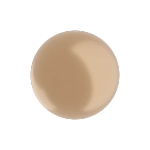 Richelieu Firenze Collection 1 9/16-inch (40 mm) Champagne Bronze Traditional Round Closet Door Knob - BP878940CHBRZ