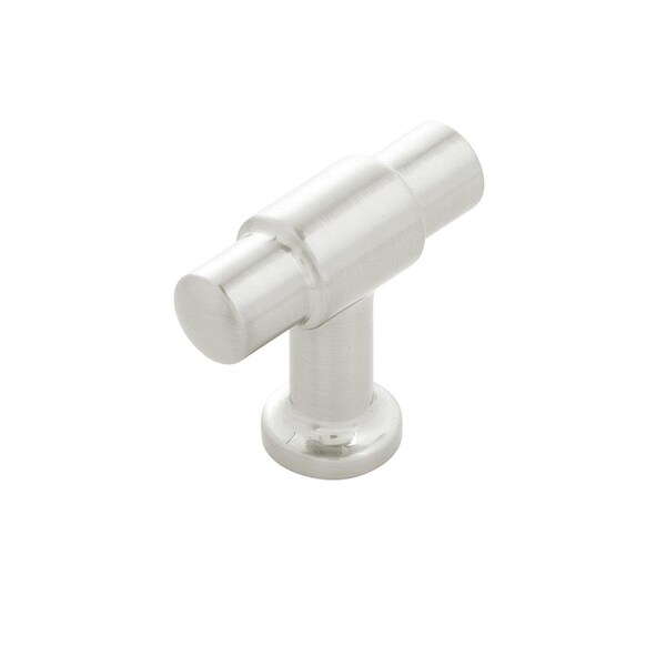 Gan Eden 1.62 x 0.62 in. T-Knob, Satin Nickel - GA1559166