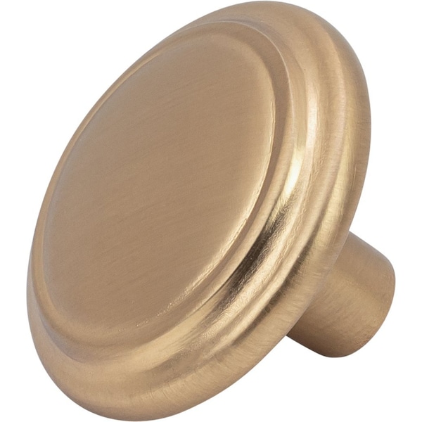 Designperfect 1-1/4 Diameter Round Cabinet Knob, Champagne Bronze/Gold, 10PK - DPA10R92KCBZ