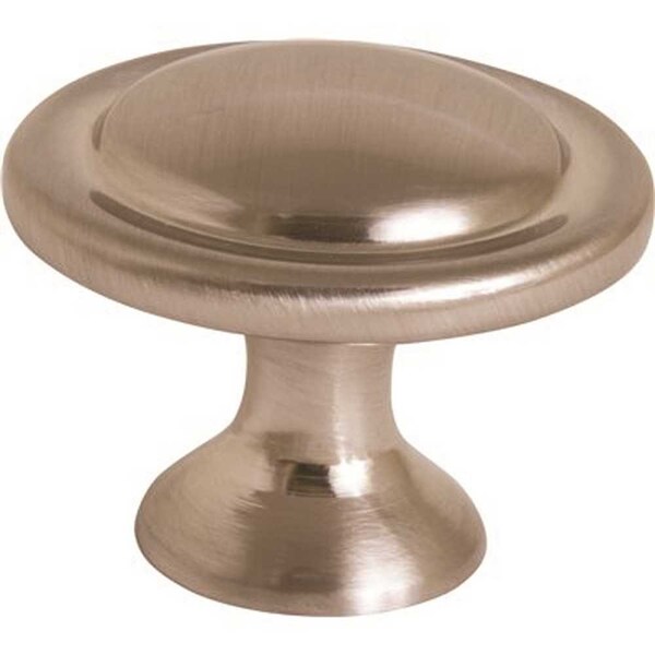 Anvil Mark 1-3/4 in. Satin Nickel Cabinet Knob, 5PK - 2492388