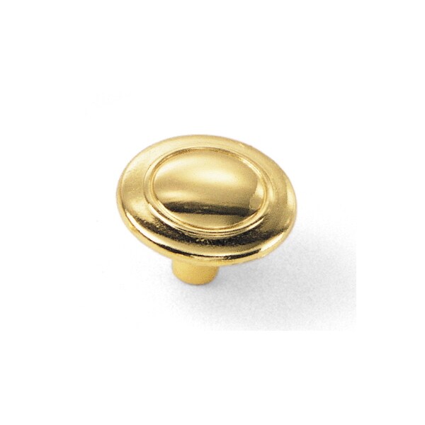 Laurey 1 1/4" Richmond Knob, Polished Brass - 55637