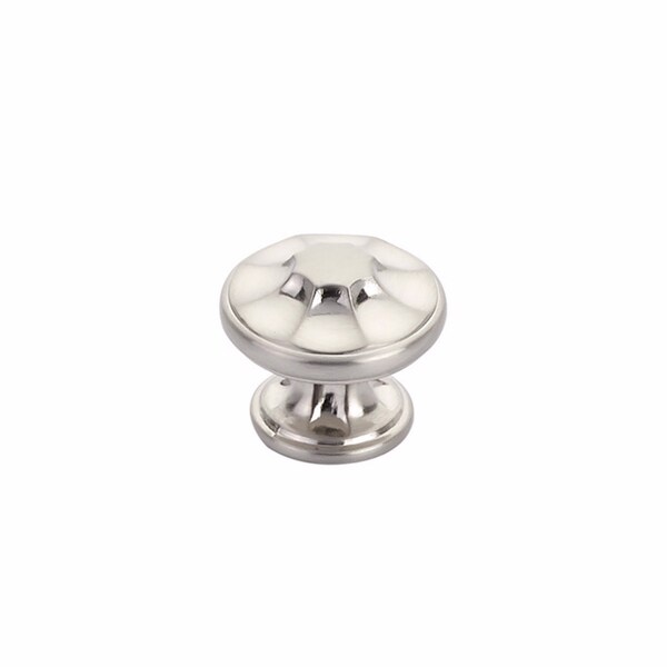 Schaub 1-3/8in Empire Cabinet Knob Brushed Nickel Finish - 876-BN
