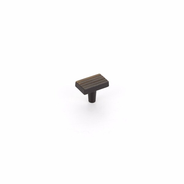 Schaub 1-1/2in Stradella Cabinet Knob Antique Bronze Finish - 680-AZ