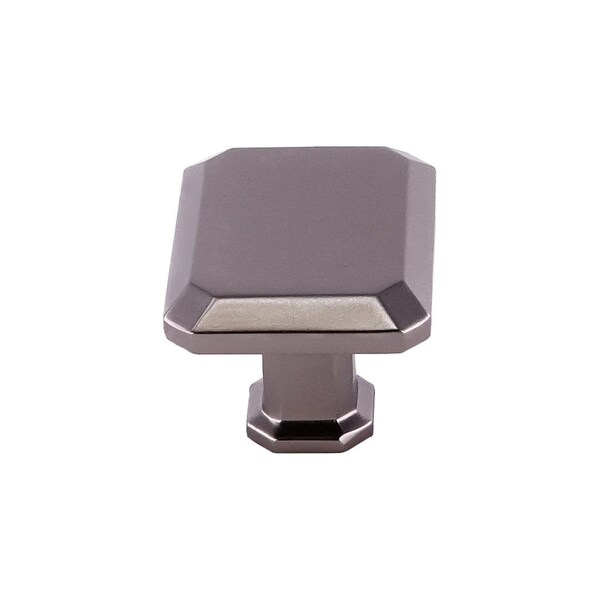 Pride Industrial 1-1/2in Rectangle Cabinet Knob Dark Pewter Finish - K92430DP