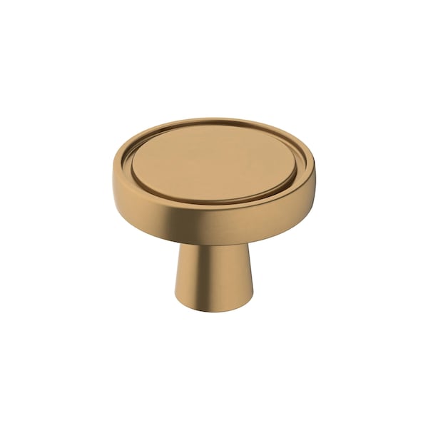 Amerock Destine 1-3/8 in 35 mm Diameter Champagne Bronze Cabinet Knob - BP36857CZ