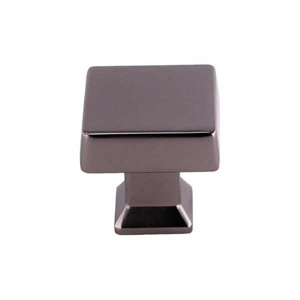 Crown 1-1/4" Square Colorado Cabinet Knob Dark Pewter Finish - CHK94723DP