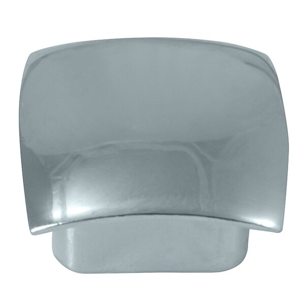 Laurey 1 1/2" Square Knob, Aventura, Polished Chrome - 74526