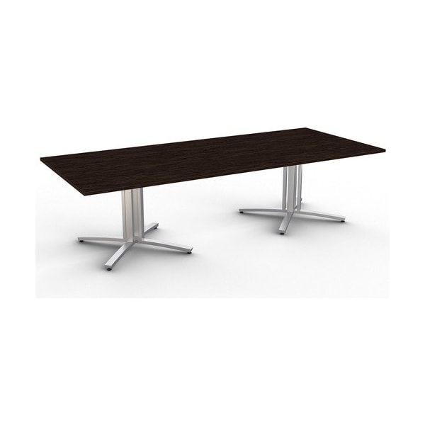 Special-T Table, Rectangle, 48inWx120inLx29inH, Ebony Recon - SCTS4XRT48120ER