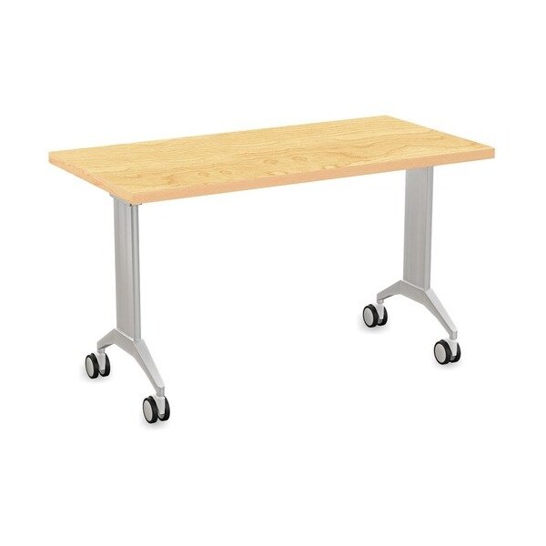 Special-T Table, Flip/Nest, 24inWx48inLx30inH, Crema Maple - SCTLINK2448MSCM