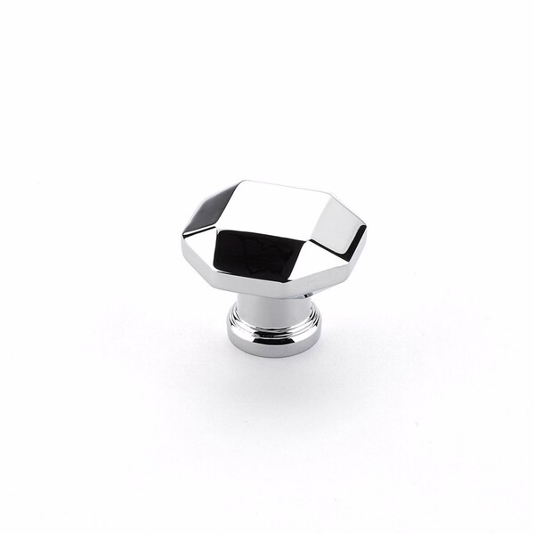 Schaub 1-1/4in Menlo Park Cabinet Knob Polished Chrome Finish - 531-26