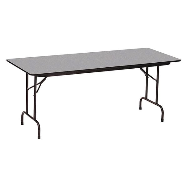 Correll Rectangle Commerical Folding Utility Table, 30" W, 60" L, 29" H, High Pressure Laminate Top - CF3060PX-15