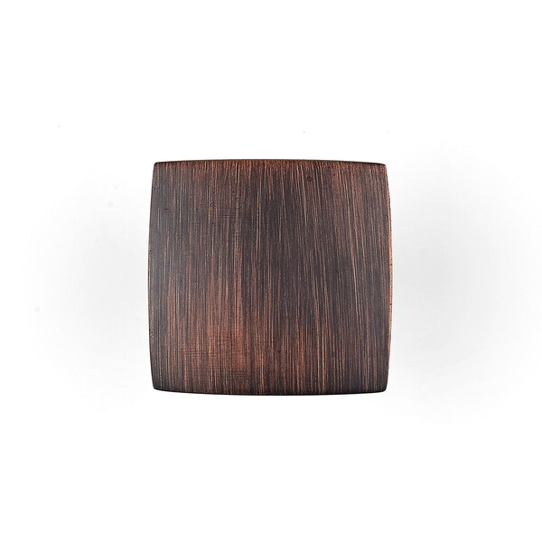 Richelieu 1 5/16 in. X 1 5/16 in. (33 mm x 33 mm) Brushed Oil-Rubbed Bronze Transitional Metal Cabinet Knob - BP76533BORB