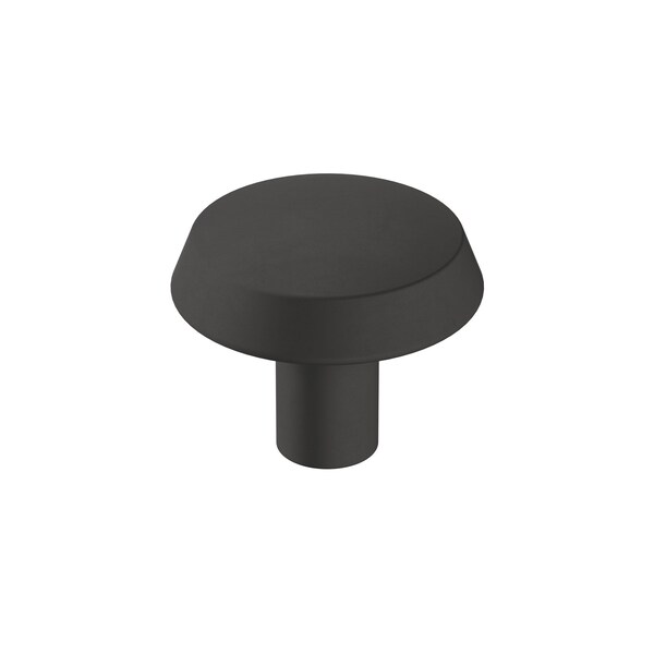 Amerock Premise 1-1/4 in 32 mm Diameter Matte Black Cabinet Knob - BP36843FB