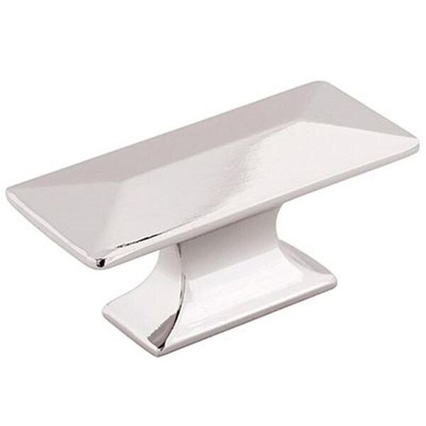 Gan Eden 2.31 in. Rectangle Knob - Bright Nickel - GA2979211