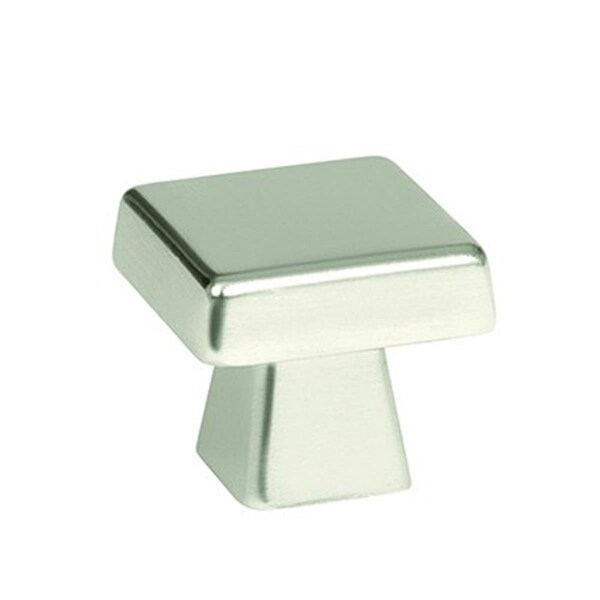 Classic Accessories Square Knob Polished Nickel - 1.06 in. - VE307564
