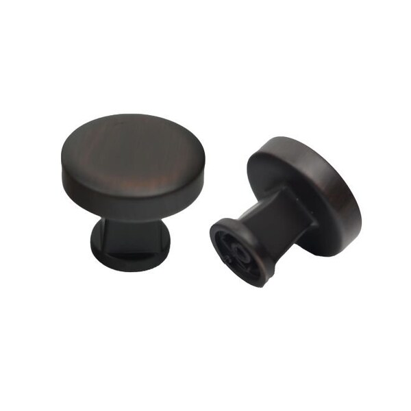 Crown 1-1/4" Diameter Colorado Cabinet Knob Oil Rubbed Bronze Finish - CHK9292510B